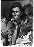 migrant mother by Lange